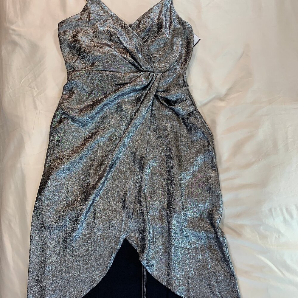 Women Worthington Silver Dress Size XS